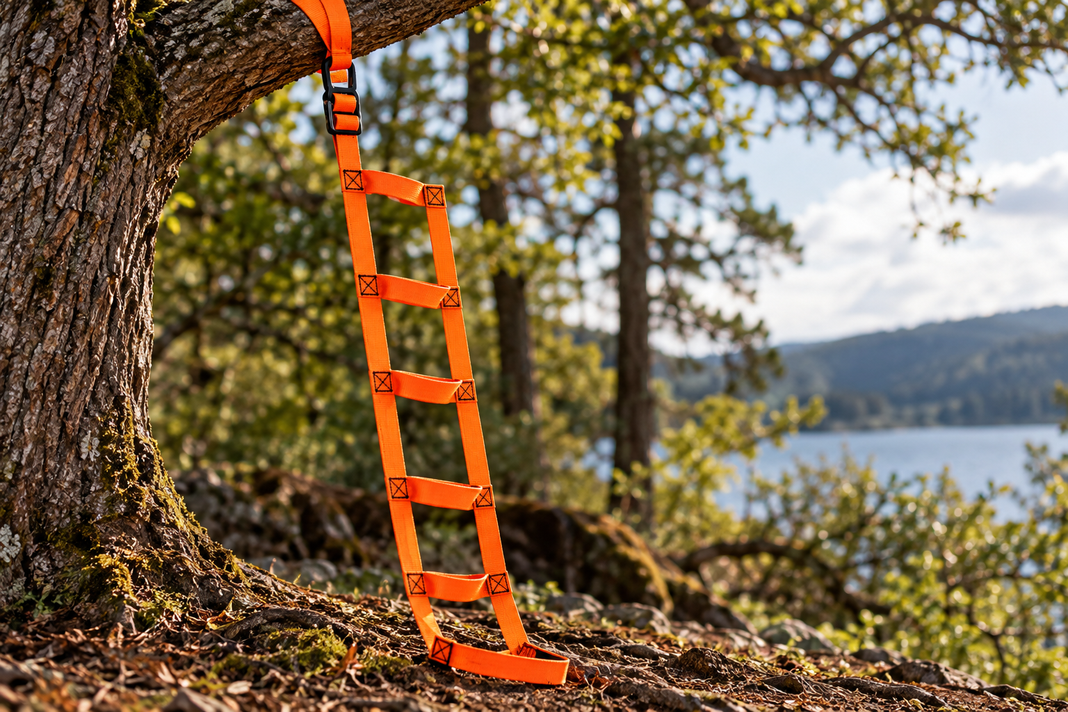 Tentsil Accessories - Webbing Ladder (Orange)